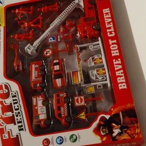 Fire rescue-City Rescue Team-Firemen Toys set Birthday Gift Chrismas Gift